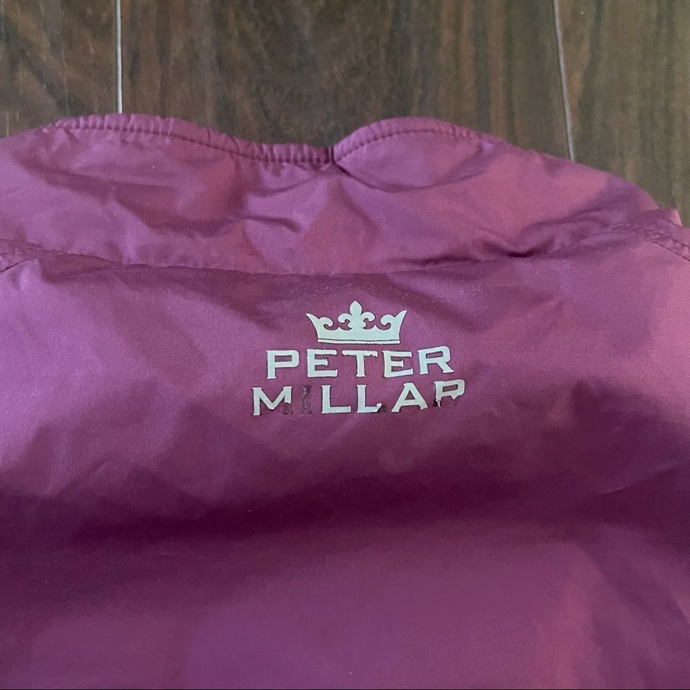 Peter Millar Reversible Jacket Windbreaker Fleece… - image 5